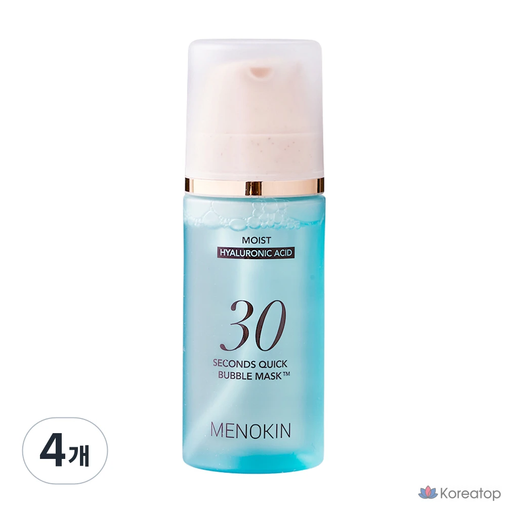 Тканевая маска для лица MENOKIN 30 Seconds Quick Bubble Mask Moist, 95 мл, 4 шт.