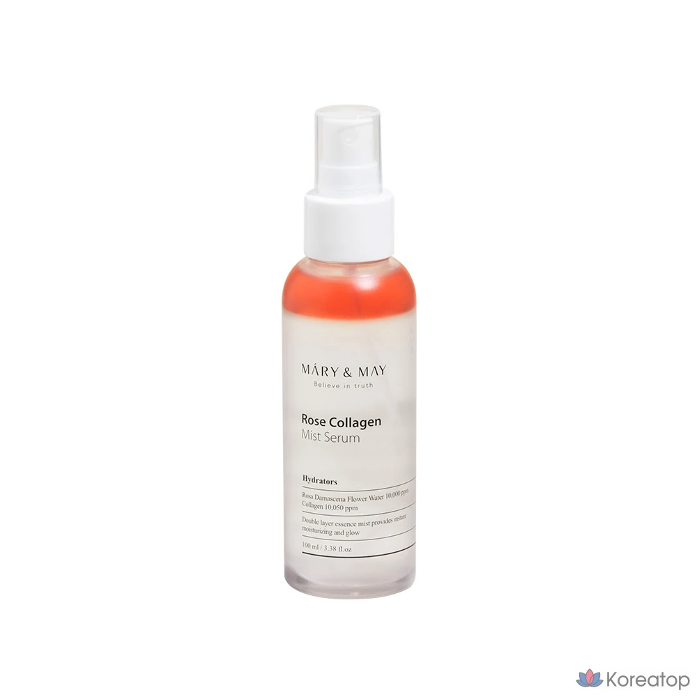 Сыворотка-мист Mary&May Rose Collagen Mist Serum, 100 мл, 1 шт.