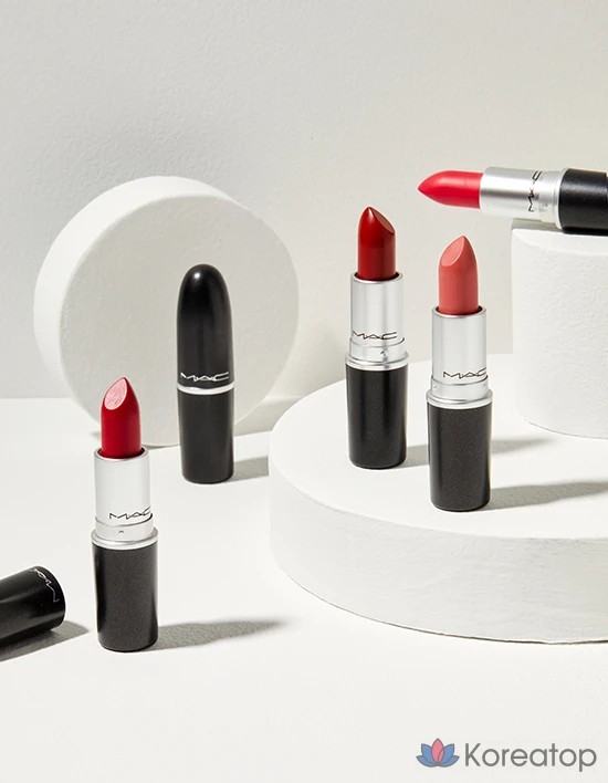 Губная помада Mac Lipstick, оттенок Ruby Woo (Retro Matte)