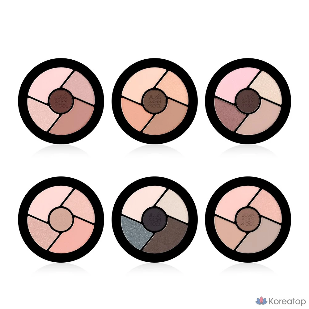 Палетка теней для век Jungsaemmool Artist Eye Palette Core, оттенок Soft Nude, 8.5 г, 1 шт.