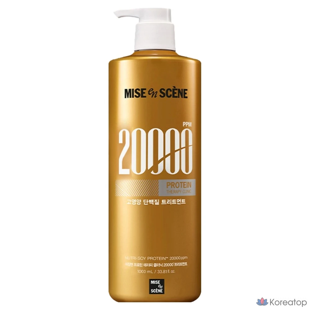 Кондиционер для волос Mise en Scene Protein Therapy Clinic 20000, 1 л, 1 шт.