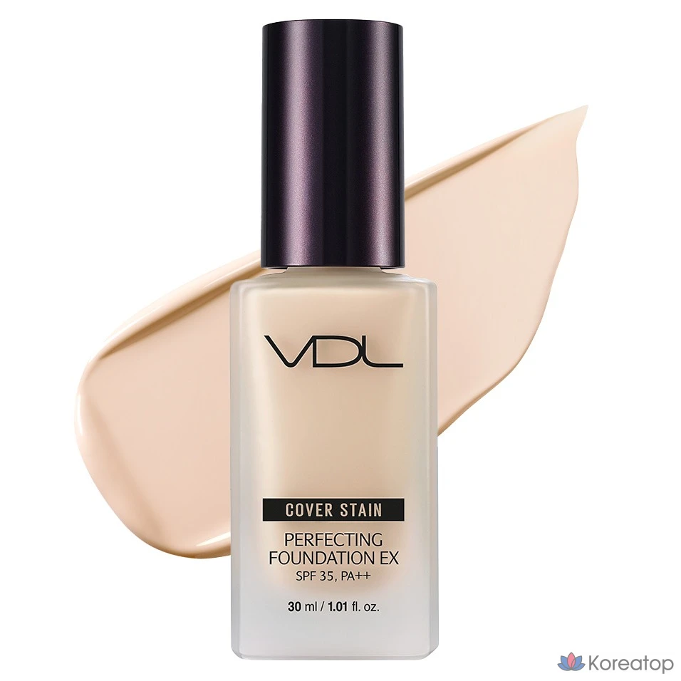 Тональный крем VDL Cover Stain Perfecting Foundation EX, оттенок V02, 30 мл, 1 шт.