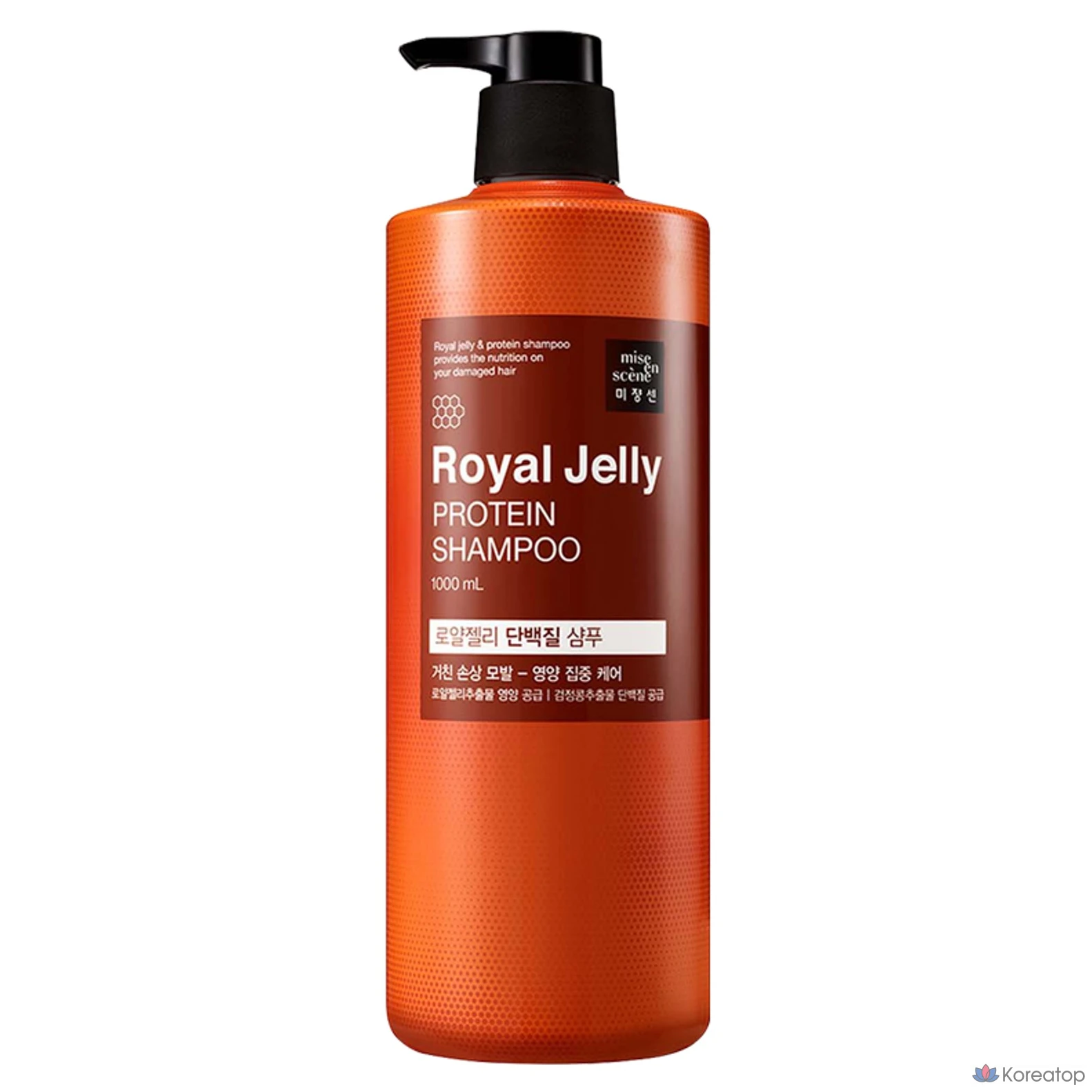 Шампунь Mise en Scene Royal Jelly Protein Shampoo, 1 л, 1 шт.