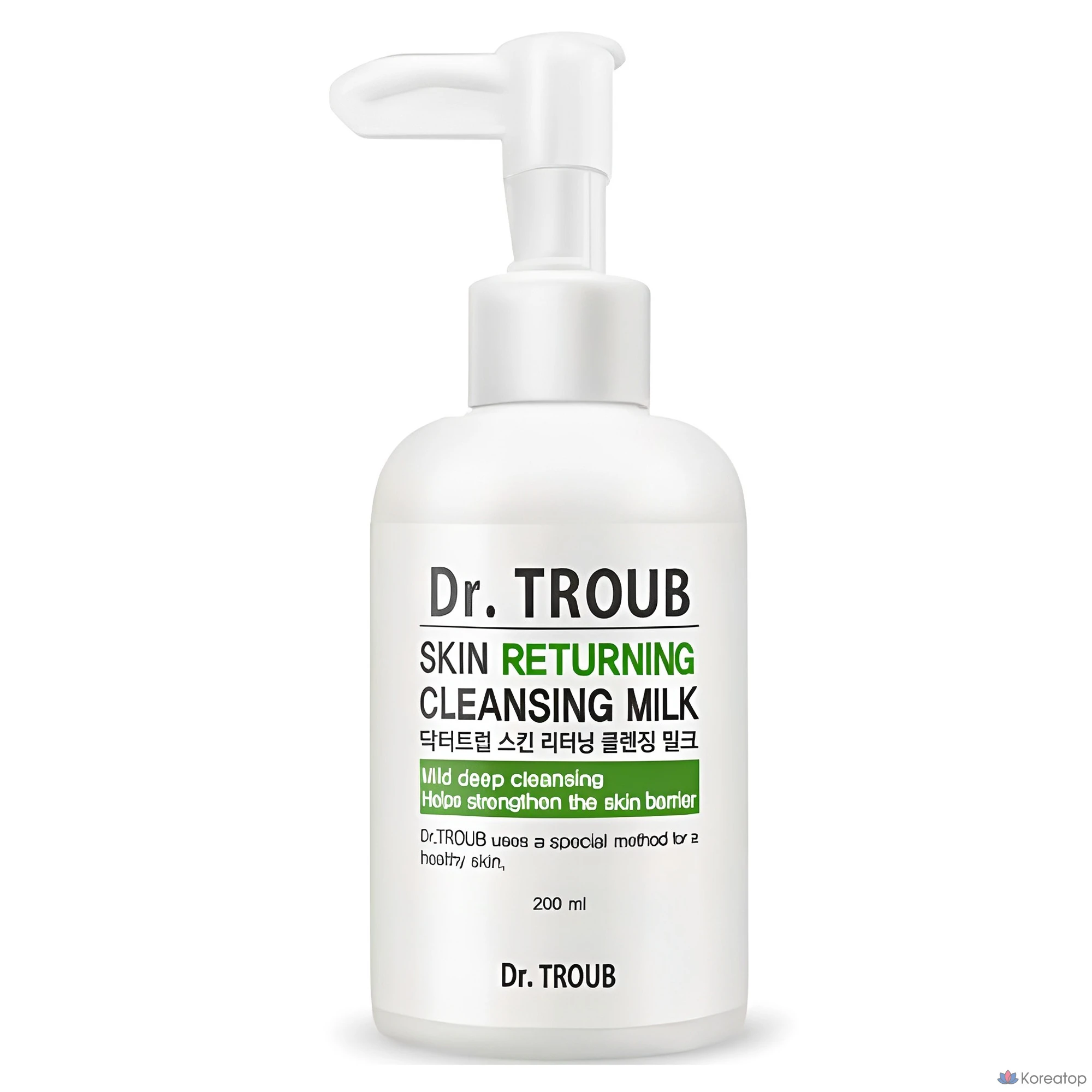 Тонер Sidmool Dr. Troub Skin Returning Cleansing Milk, 200 мл, 1 шт.