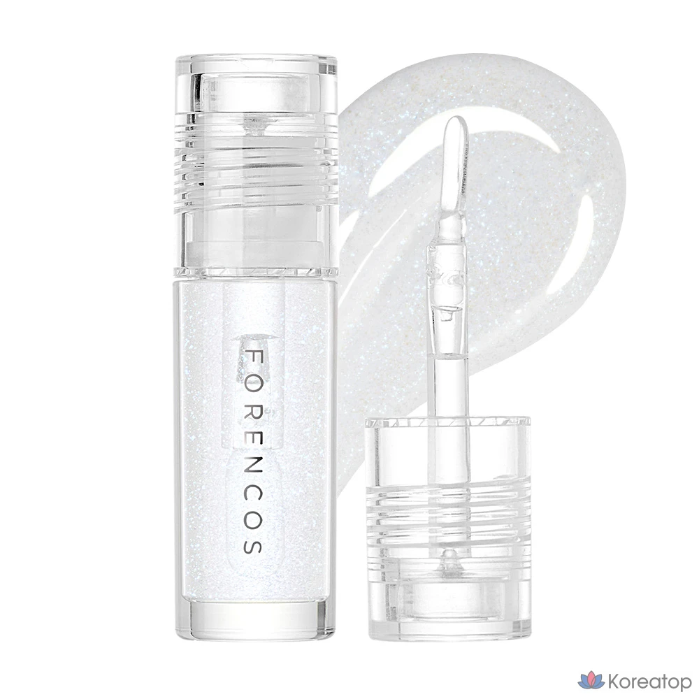 Глосс для губ Forencos Mini Layering Lip Gloss, оттенок 01 Clear, 2 г, 1 шт.