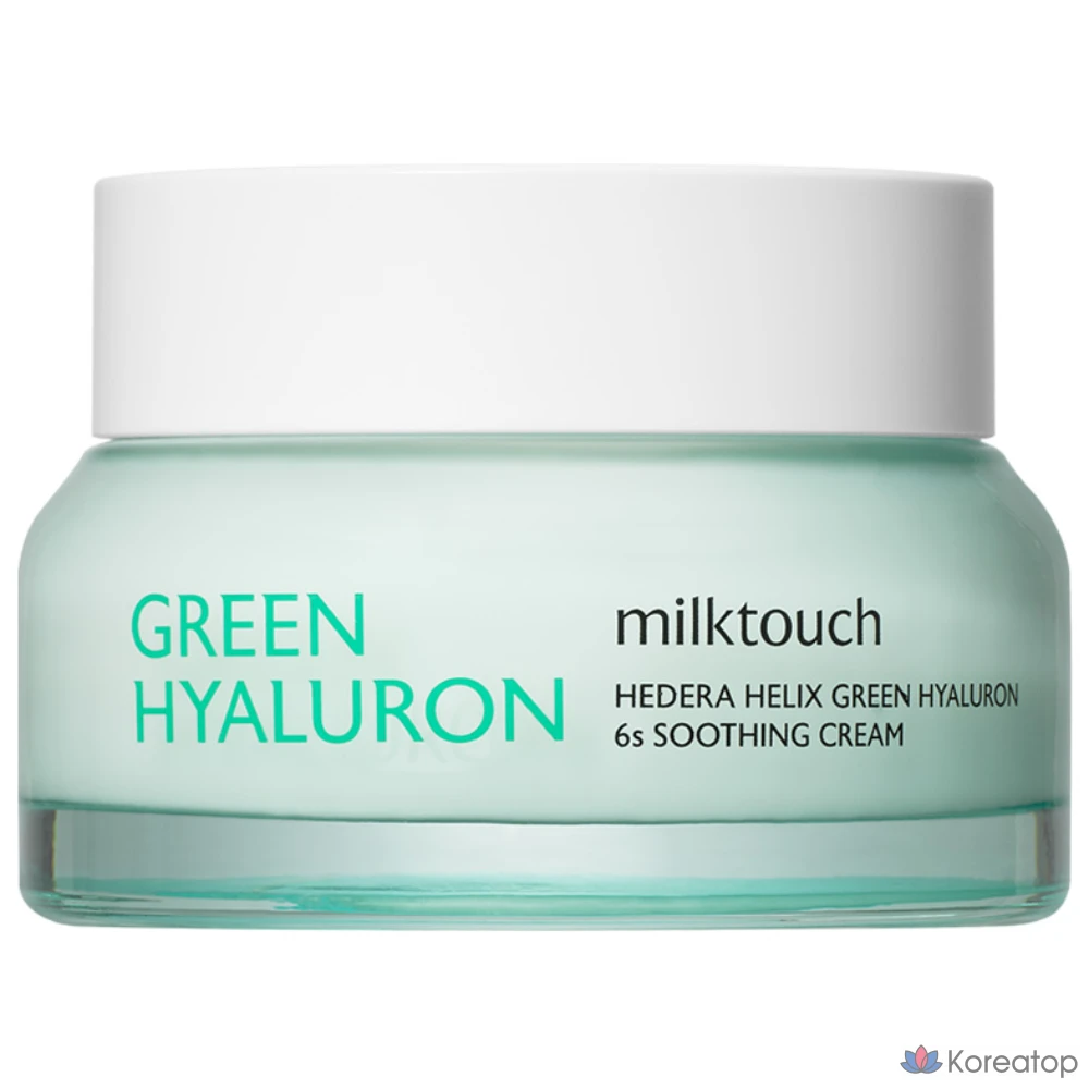 Крем Milk Touch Hedera Helix Green Hyaluron 6 Second Moisture Cream, 50 мл, 1 шт.