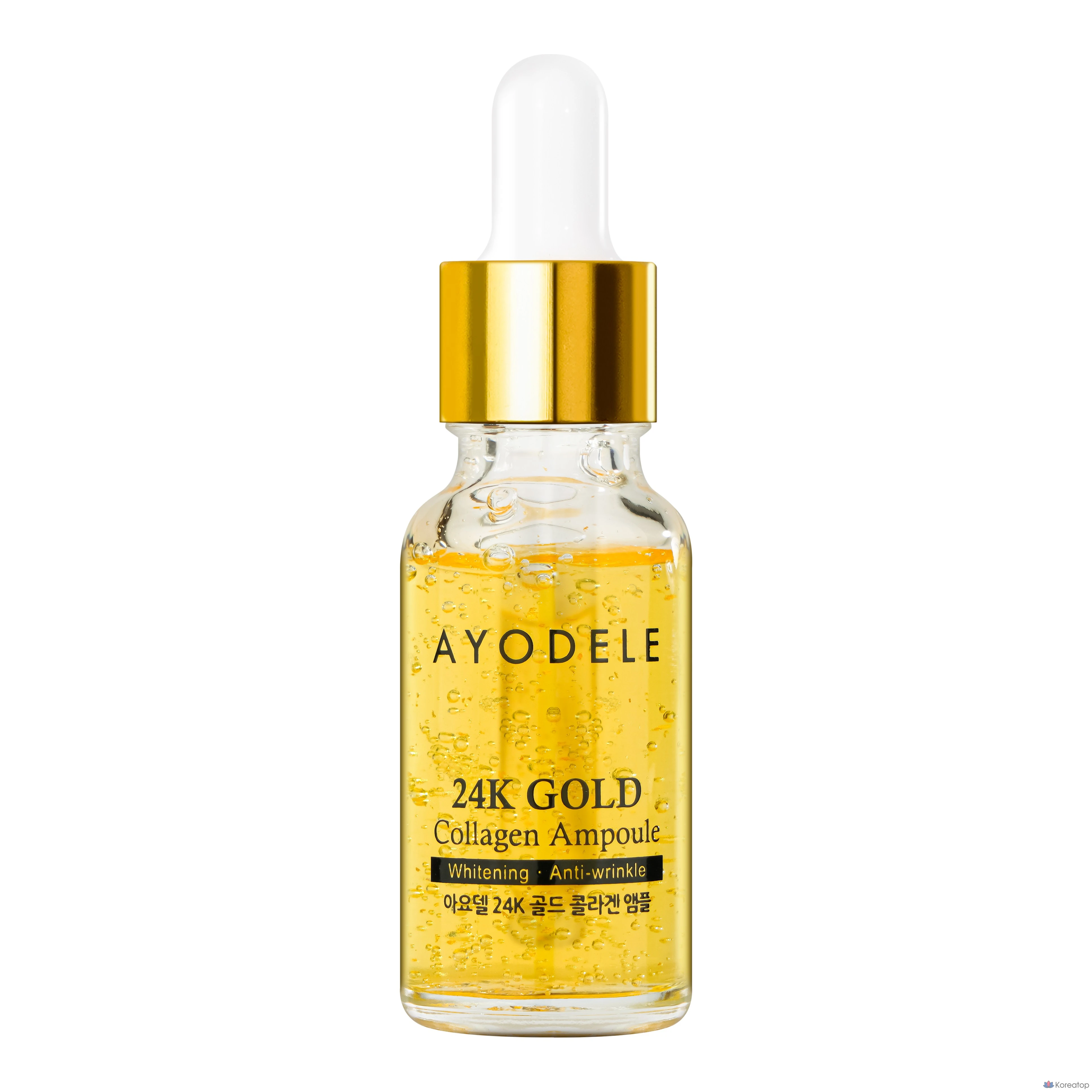 Ампульная сыворотка AYODELE 24K Gold Collagen Ampoule, 20 мл, 1 шт.