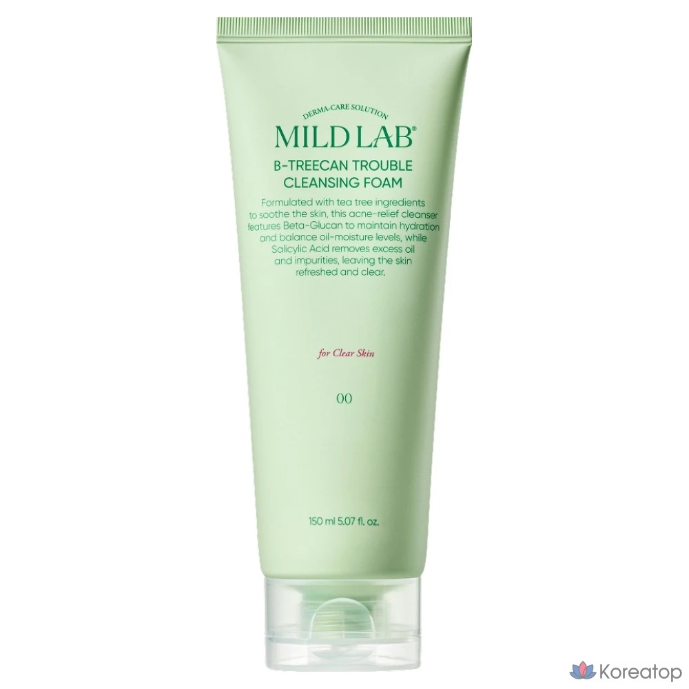 Очищающая пенка Mild Lab Betatrican Trouble Cleansing Foam, 150 мл, 1 шт.