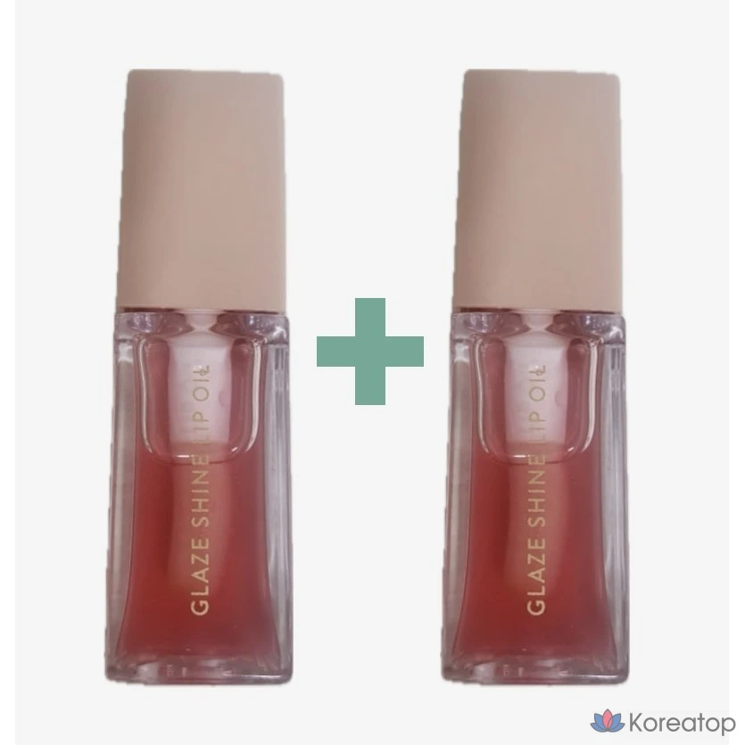 Масло для губ Nature Republic Glaze Shine Lip Oil, оттенок Shining Cherry, 7 г, 2 шт.