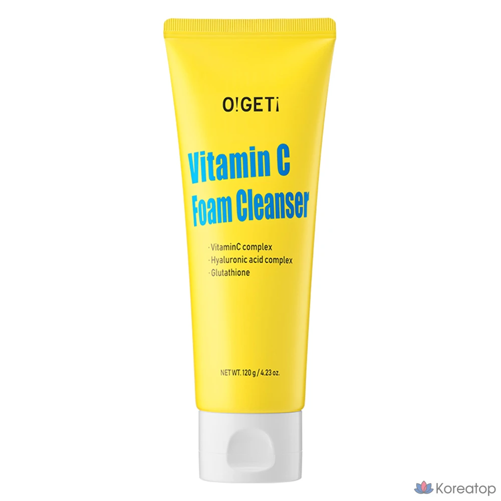Пенка для умывания O!GETi Vitamin C Foam Cleanser, 120 г, 1 шт.