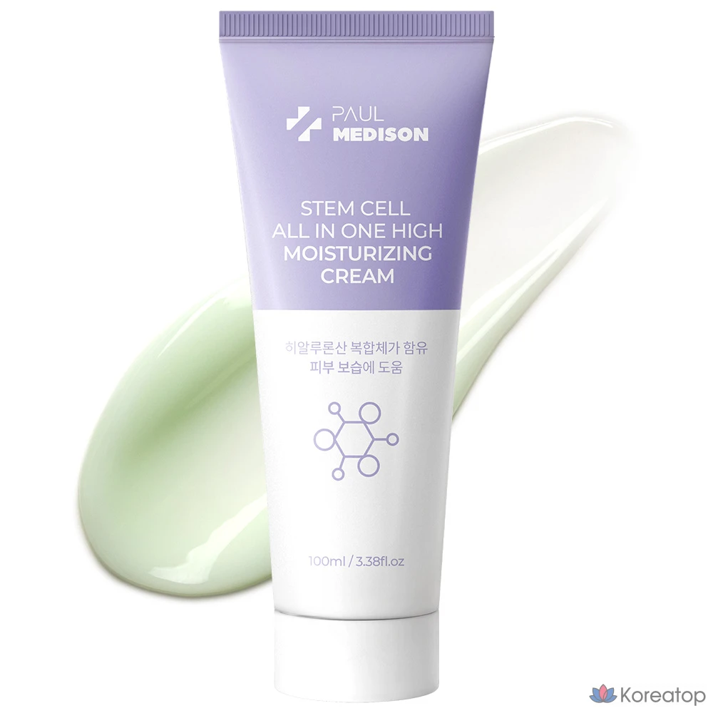 Крем для лица PAUL MEDISON Stem Cell All-in-One Moisture Cream, 100 мл, 1 шт.