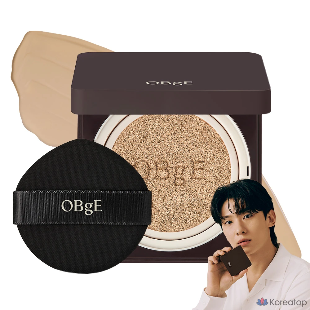Кушон OBge Perfect Homme Cushion, оттенок 1 Ivory, 15 г, 1 шт.