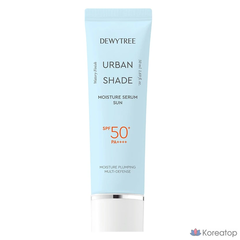 Солнцезащитный крем-сыворотка Dewytree Urban Shade Moisture Serum Sun SPF50+ PA++++, 50 мл, 1 шт.