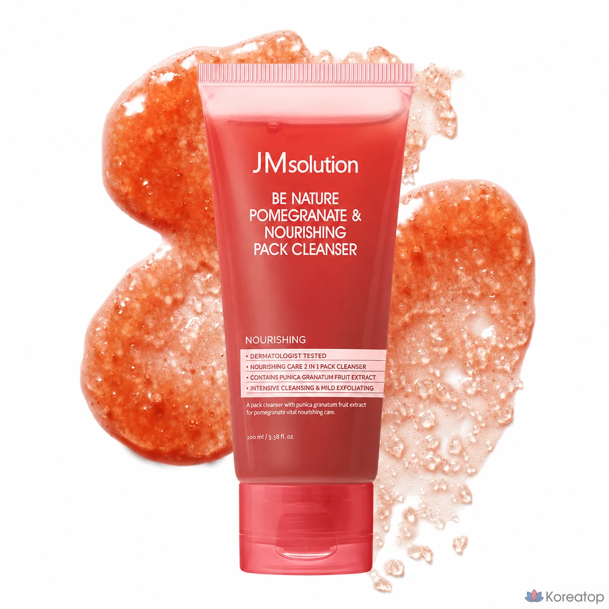 Очищающая пенка JM Solution Nature Pomegranate Nourishing Pack Cleanser, 100 мл, 1 шт.