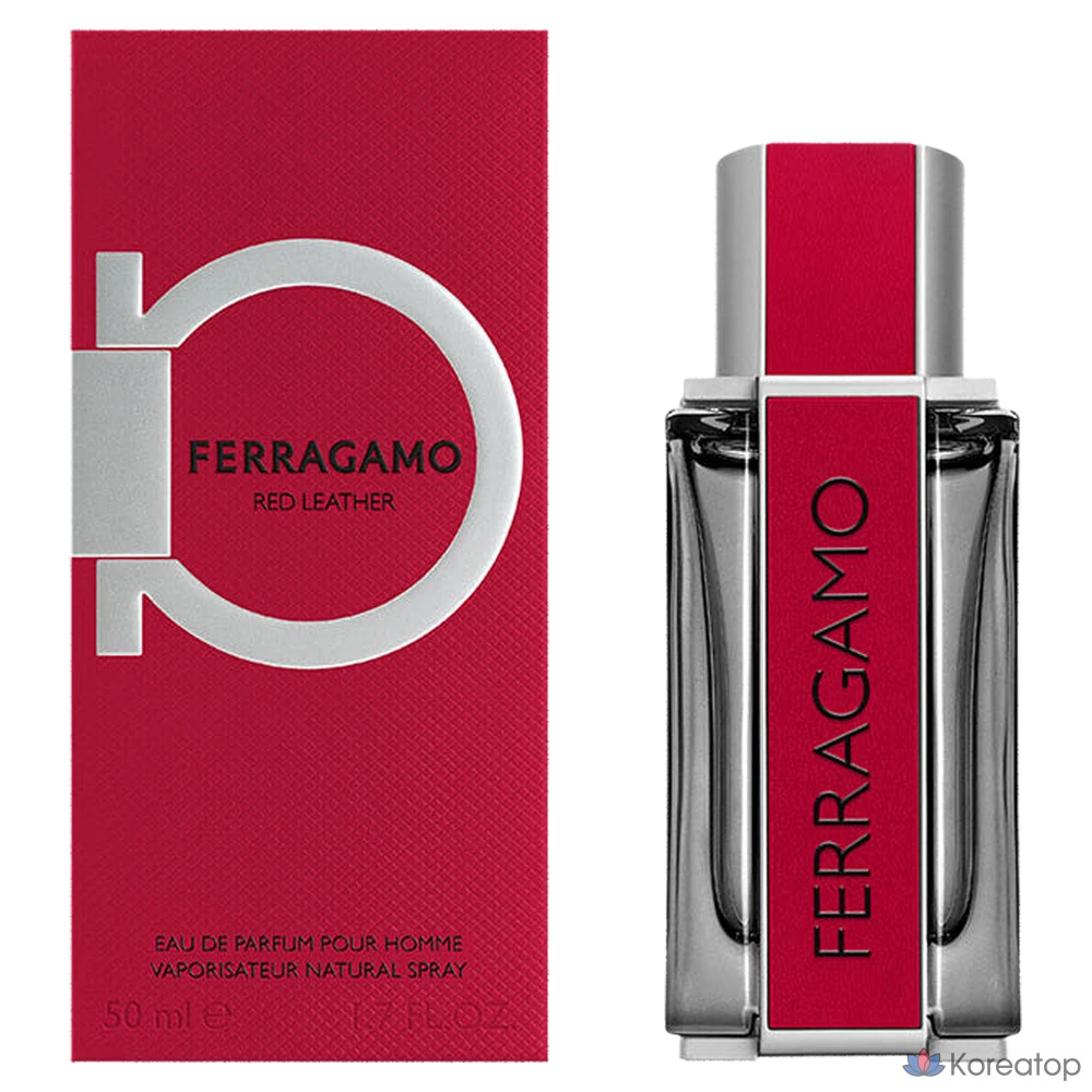 Парфюмерная вода Ferragamo Red Leather Pour Homme EDP, 50 мл, 1 шт.