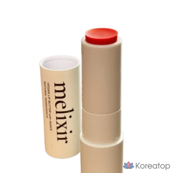 Бальзам для губ Melixir Vegan Lip Butter, оттенок 08 Havana, 3.9 г, 1 шт.