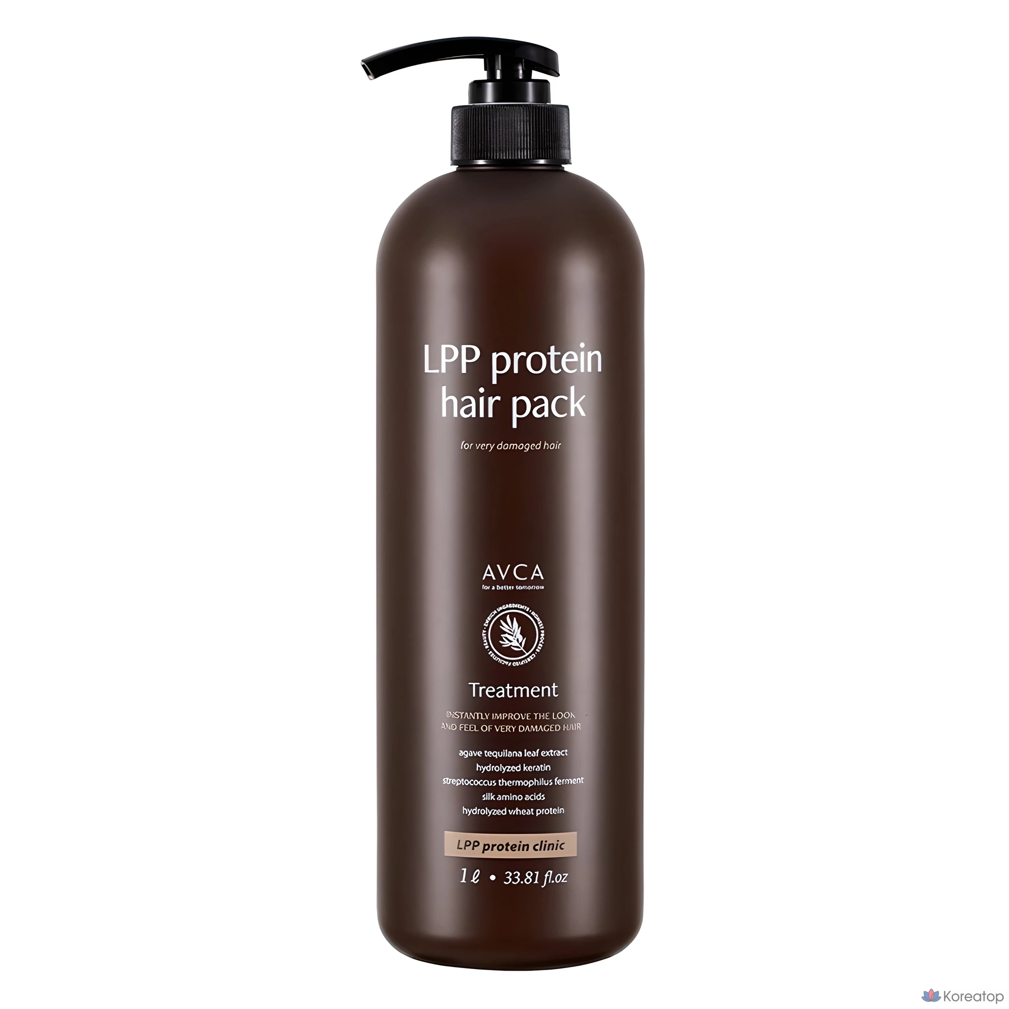 Восстанавливающий уход AVCA LPP Protein Hair Pack Treatment, 1 л, 1 шт.