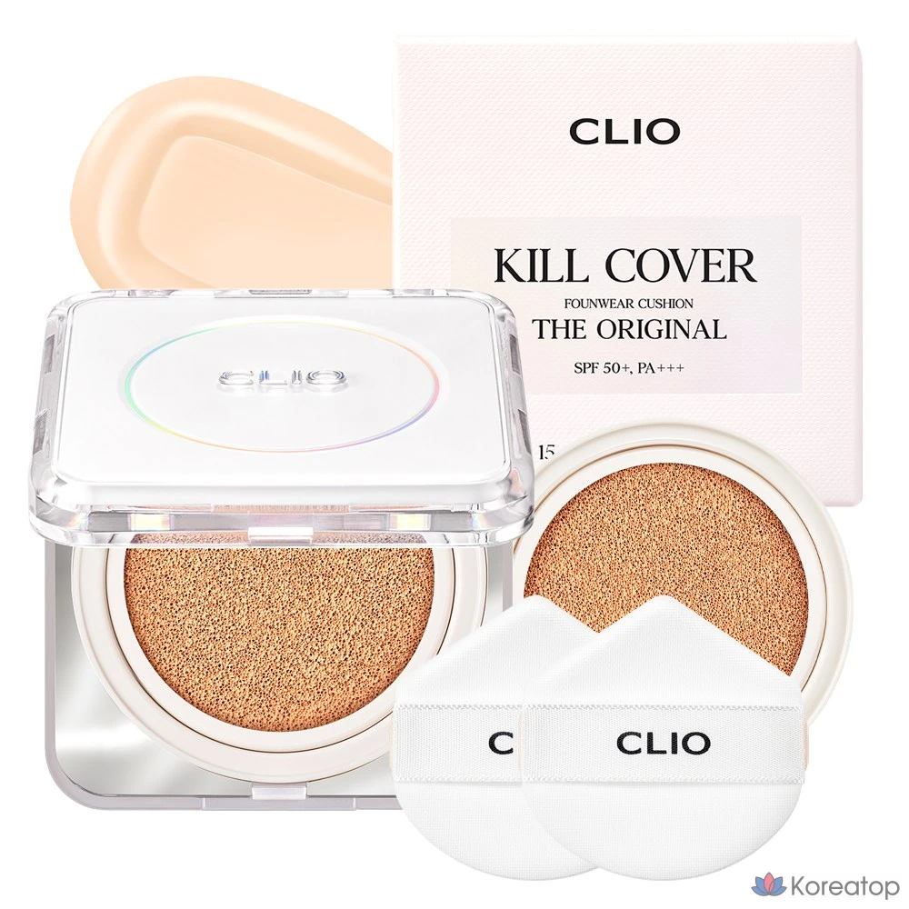 Кушон Clio Kill Cover Founwear Cushion The Original, оттенок 19N Porcelain, 1 шт.