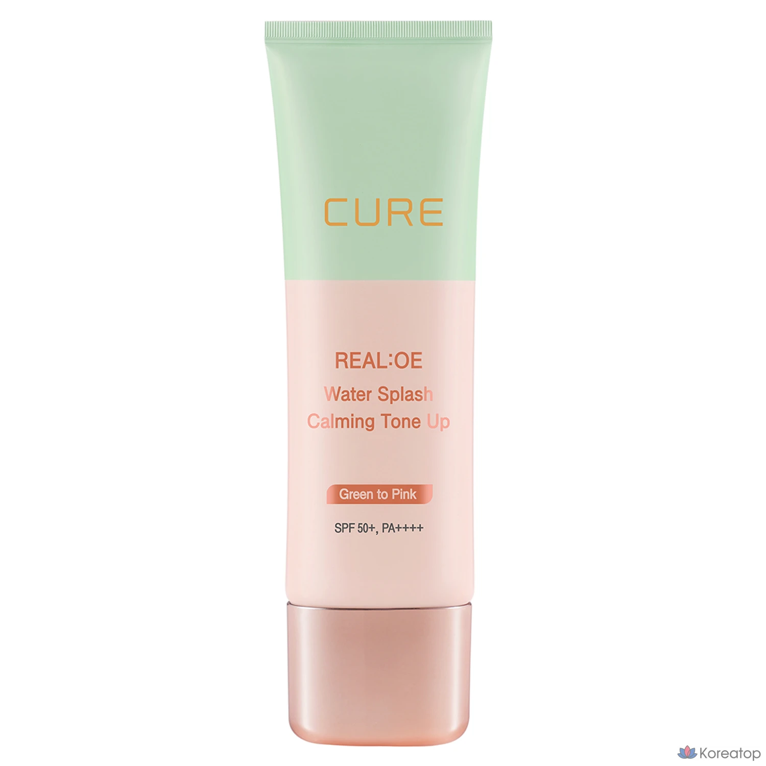 Солнцезащитный крем KIM JEONG MOON Aloe La Sens Roe Cure Realoe Water Splash Calming Tone-Up Sun Cream SPF50+ PA++++, 40 г, 1 шт.