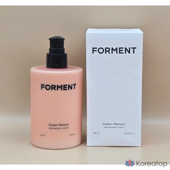 Лосьон для тела Forment Perfume Body Lotion Cotton Memory, 300 мл, 1 шт.