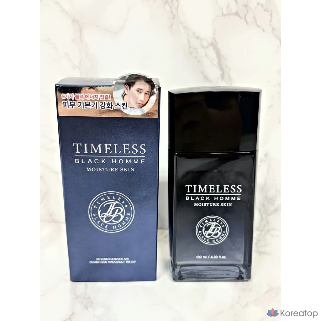 Тонер SNP Timeless Black Homme Moisture Skin, 130 мл, 1 шт.