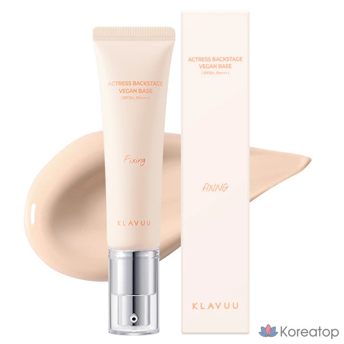 Солнцезащитный крем Klavuu Actress Vegan Base Fixing SPF50+ PA++++, 30 мл, 1 шт.