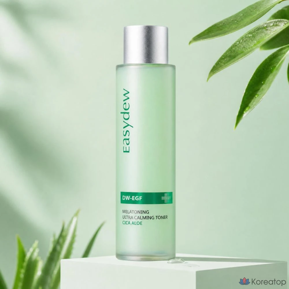 Тонер Easydew EGF Melatoning Ultra Calming Cica Aloe, 130 мл, 1 шт.