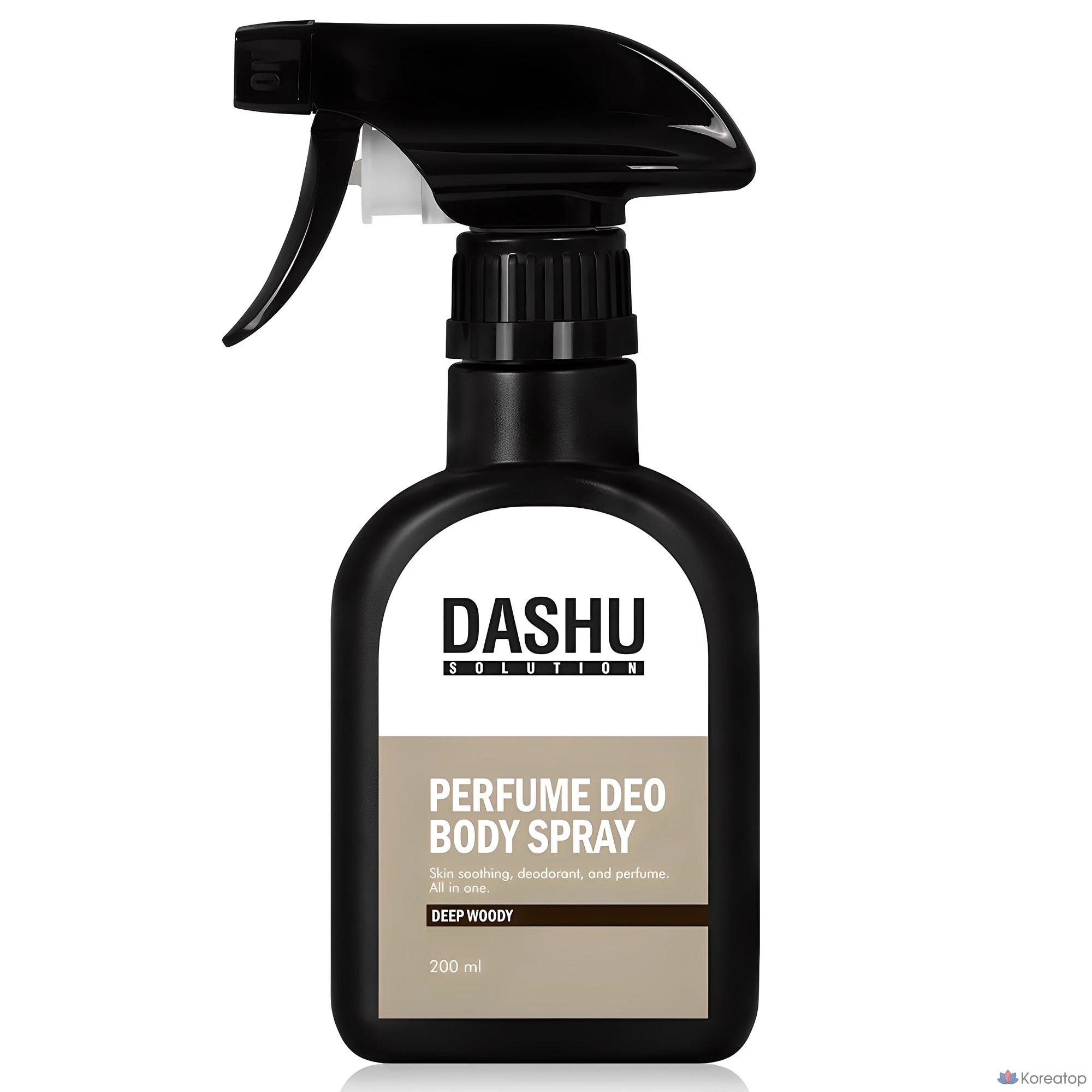 Дезодорант-спрей для тела DASHU Solution Perfume Deodorant Body Spray Deep Woody, 200 мл, 1 шт.