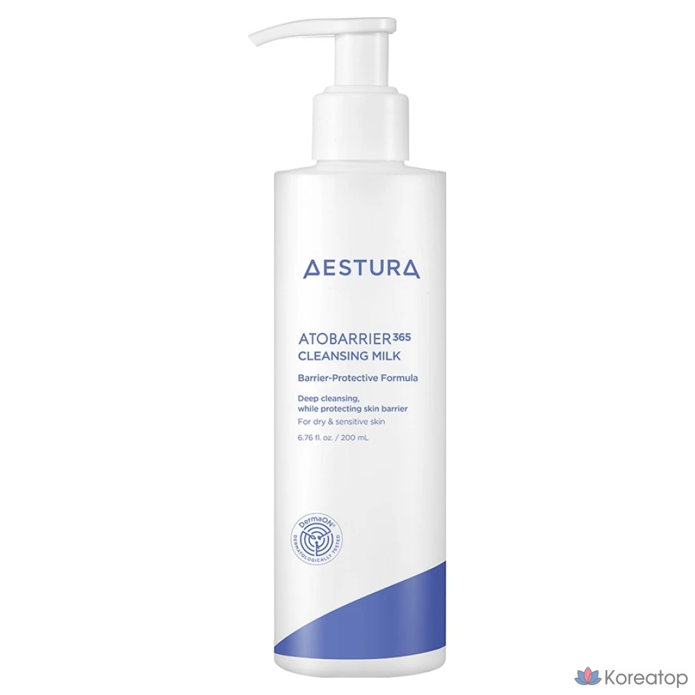Очищающее молочко AESTURA Atobarrier 365 Cleansing Milk, 200 мл, 1 шт.