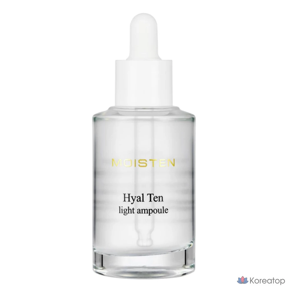 Ампульная сыворотка 9wishes Moistten Low Molecular Hyaluronic Acid Hyalten Light Ampoule, 50 мл, 1 шт.