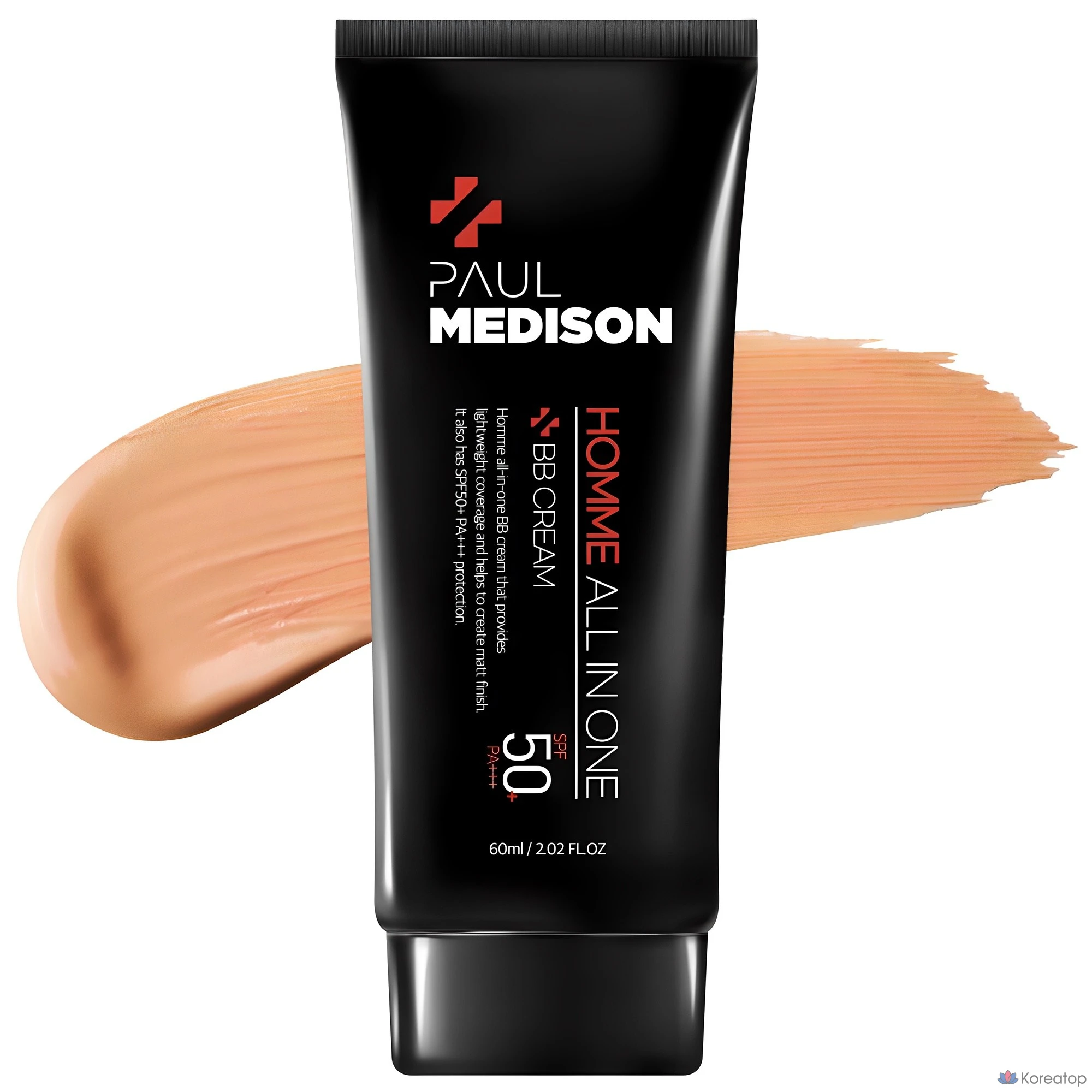 ВВ-крем Paul Medison Homme All-in-One, SPF 50+ PA+++, 60 мл, 1 шт.