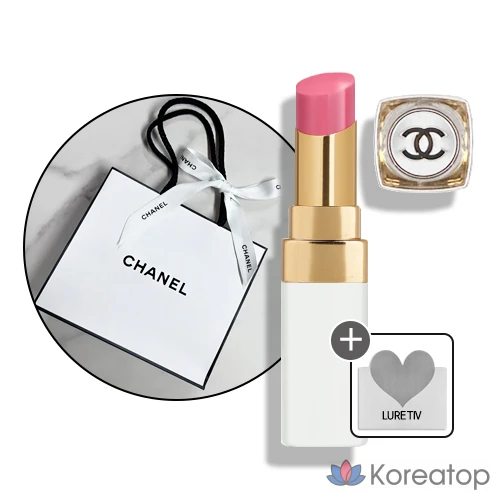 Бальзам для губ Chanel Rouge Coco Baume Shine, оттенок 758 Blushing Pink, 3 г, 1 шт.