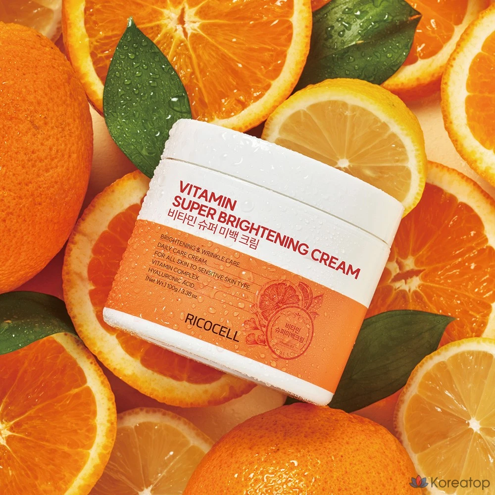 Крем Ricocell Vitamin 10 Super Whitening Moisture Cream, 100 мл, 1 шт.