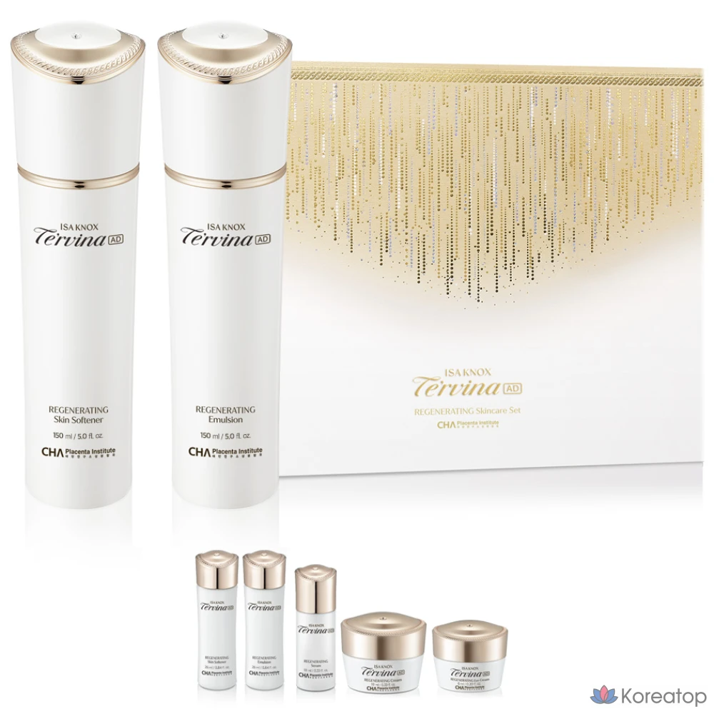 Набор для ухода Isa Knox Terbina Advanced Regenerating 2-piece Set, 1 шт.