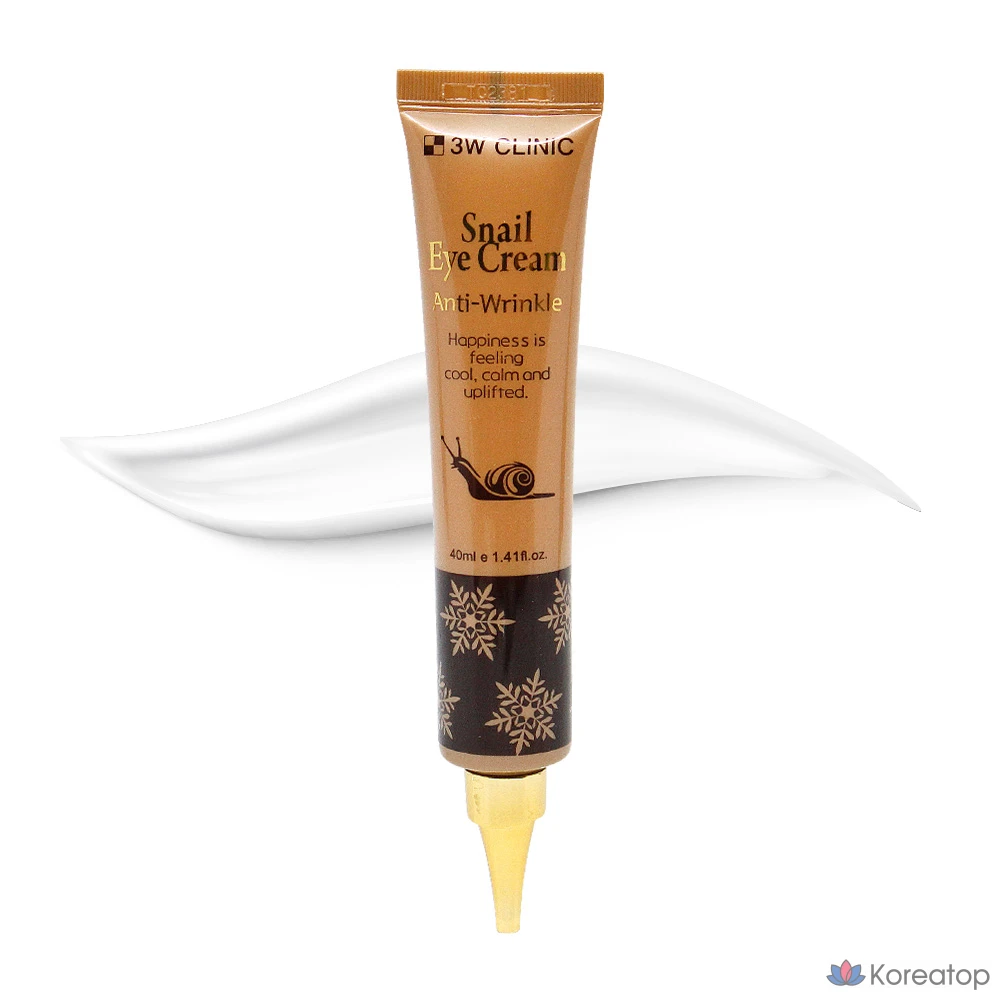 Крем для век 3W Clinic Snail Eye Cream, 40 мл, 1 шт.