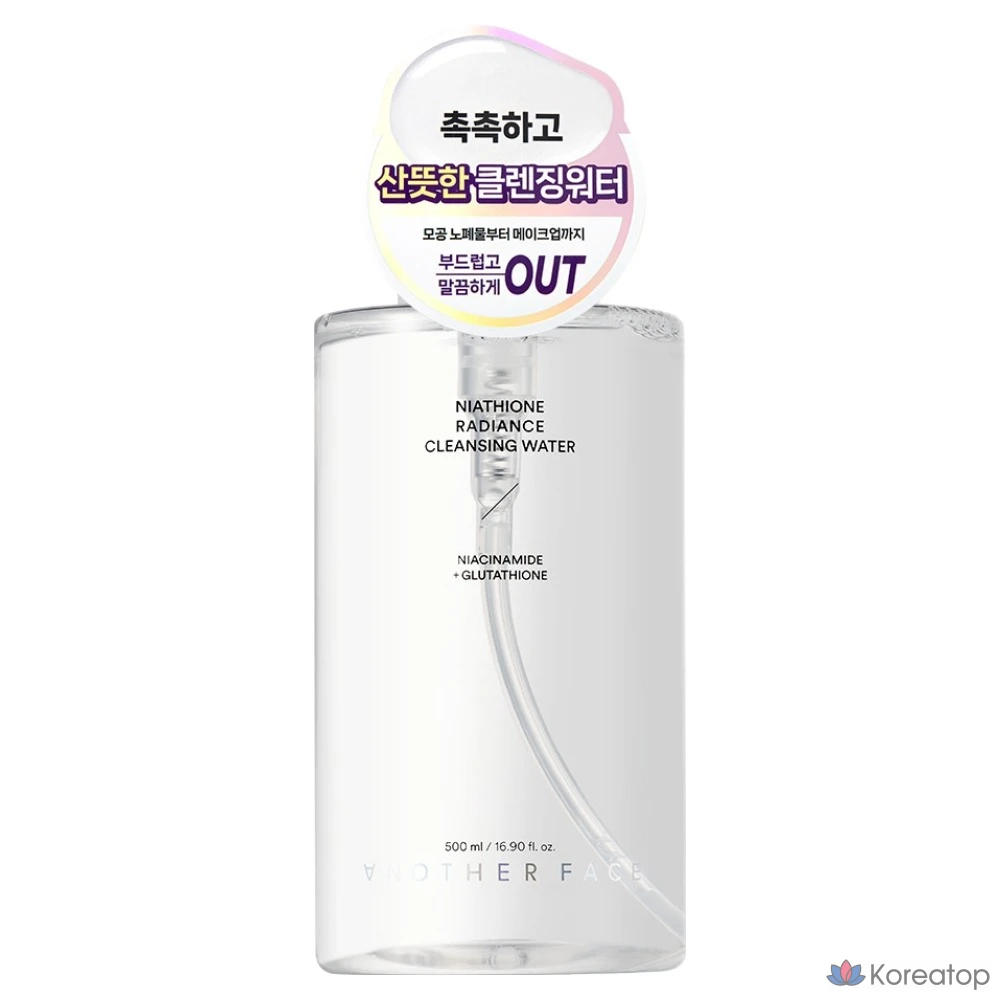 Очищающая вода ANOTHER FACE Niacinamide Light Cleansing Water, 500 мл, 1 шт.
