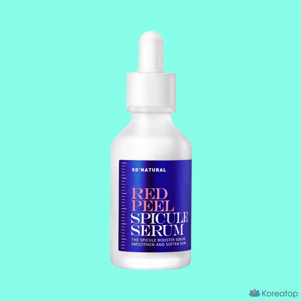 Сыворотка So Natural Red Peel Spicule Serum, 35 мл, 1 шт.