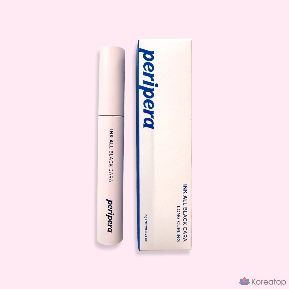 Тушь для ресниц Peripera Ink All Black Cara, оттенок 01 Long Curling, 8 г, 1 шт.