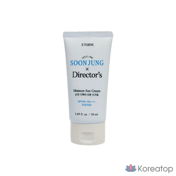 Солнцезащитный крем Etude House Soonjung Director Moisture Sun Cream SPF50+ PA++++, 50 мл, 1 шт.