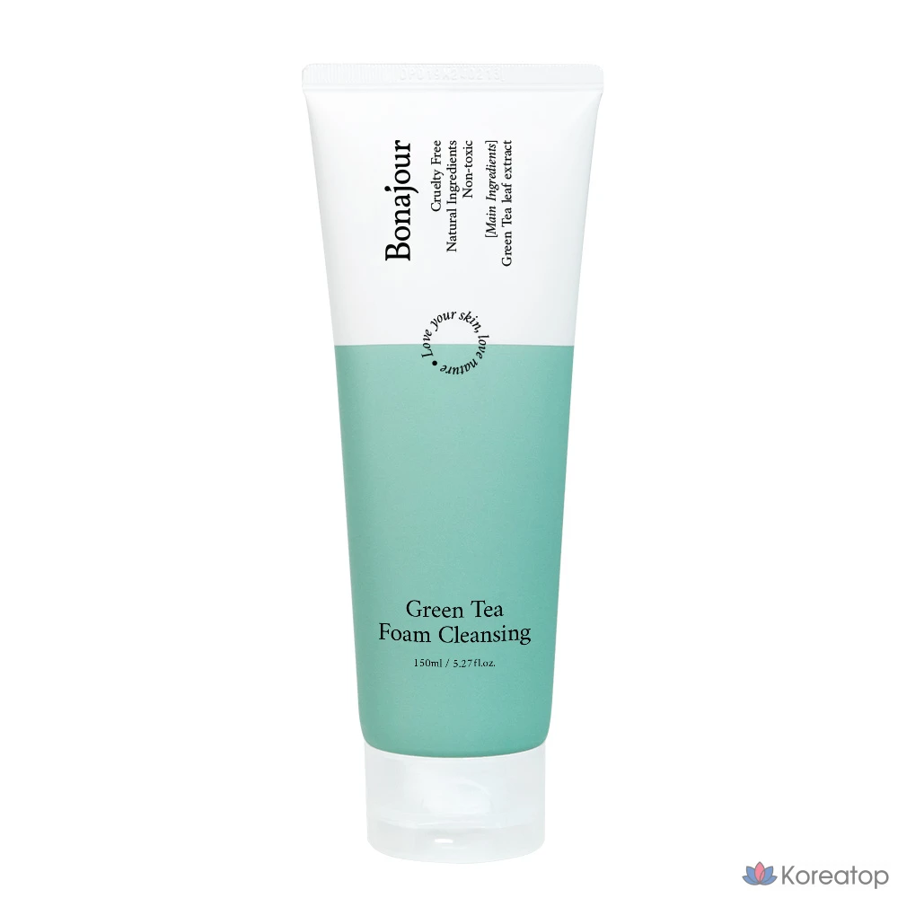 Пенка для умывания Bonajour Green Tea Foam Cleansing, 150 мл, 1 шт.