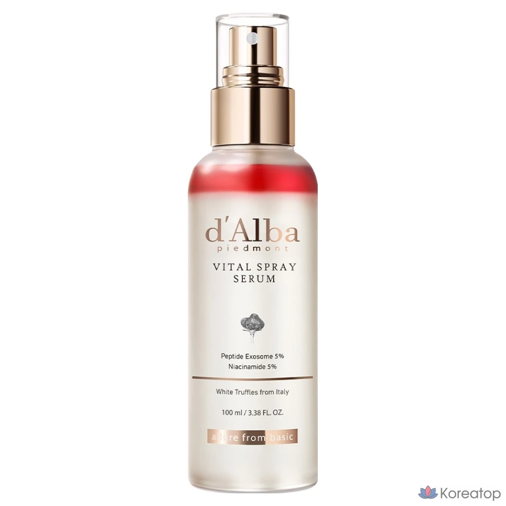 Спрей-сыворотка d'Alba Niacinamide White Truffle Vital Spray Serum, 100 мл, 1 шт.