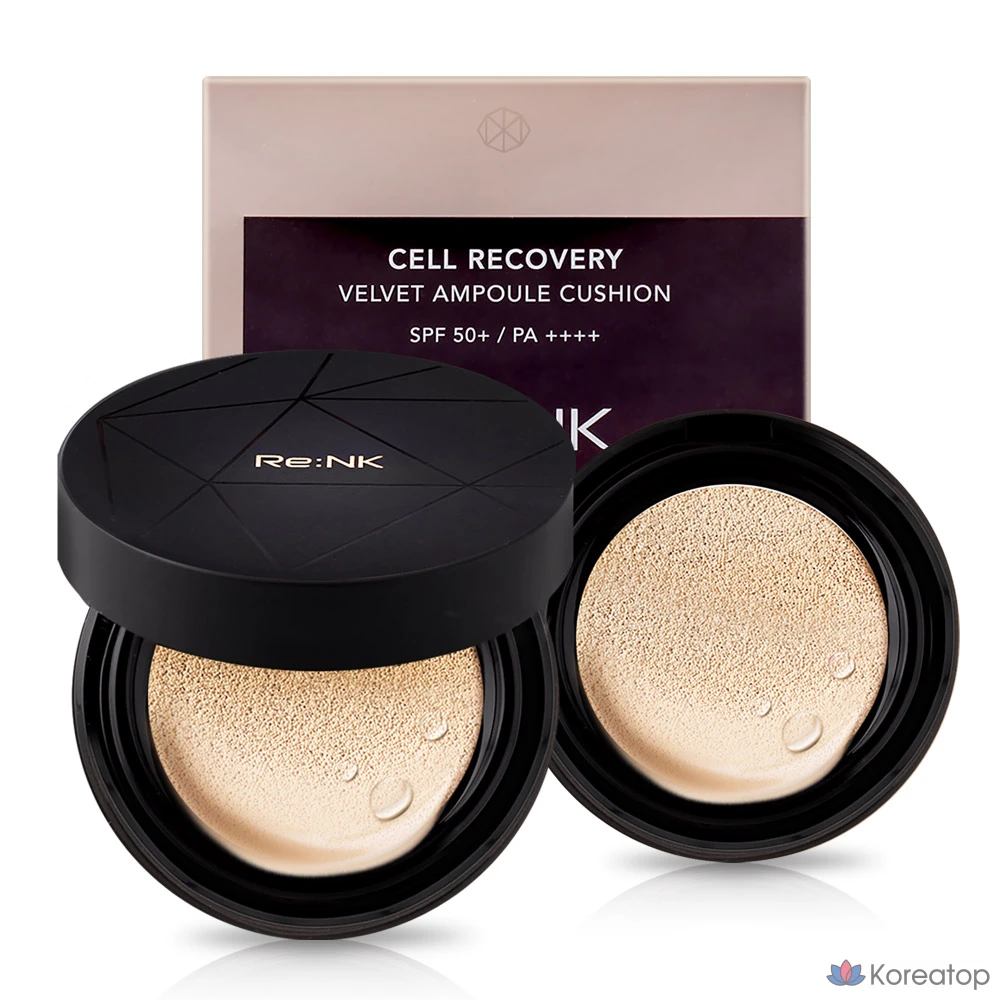Кушон Re:Nk Cell Recovery Velvet Ampoule Cushion, оттенок 21, 1 шт.