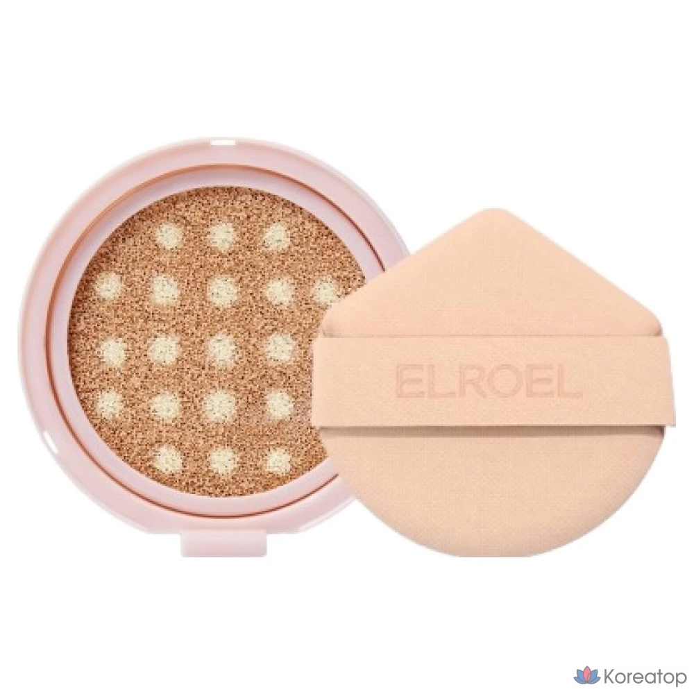 Кушон ELROEL Dot Ampoule Cushion Foundation Refill, оттенок 21, 1 шт.