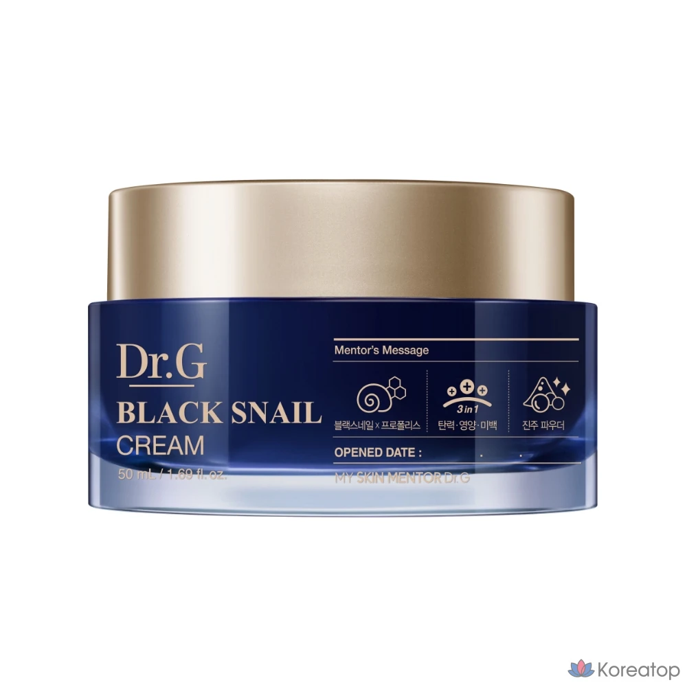 Крем Dr. G Black Snail Cream, 50 мл, 1 шт.