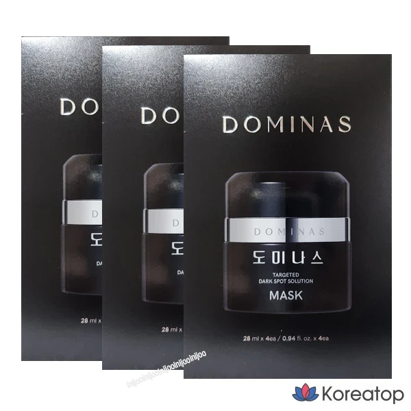 Тканевая маска для лица Dominas Season 6 Brightening Mask, 40 шт.