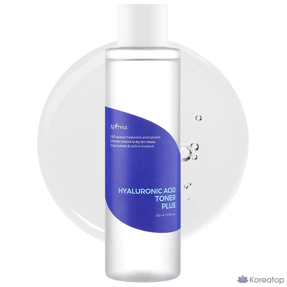 Тонер IsNtree Hyaluronic Acid Toner Plus, 200 мл, 1 шт.