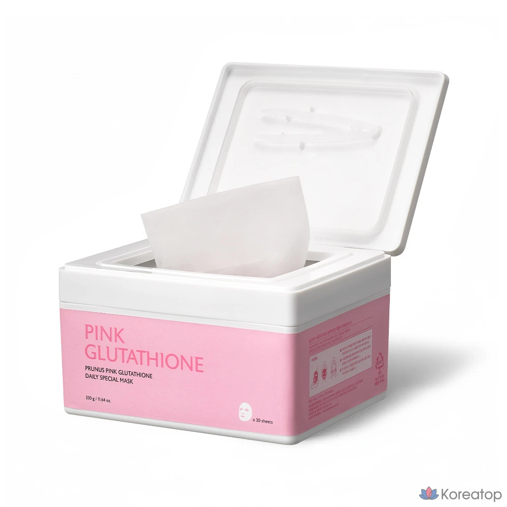 Тканевая маска для лица Milk Touch Seoyangjadu Antioxidant Glutathione Glow Pink Mask, 30 шт.