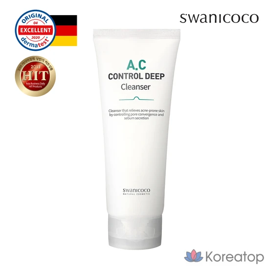 Глубокий очищающий гель Swanicoco AC Control Deep Cleanser, 150 мл, 1 шт.