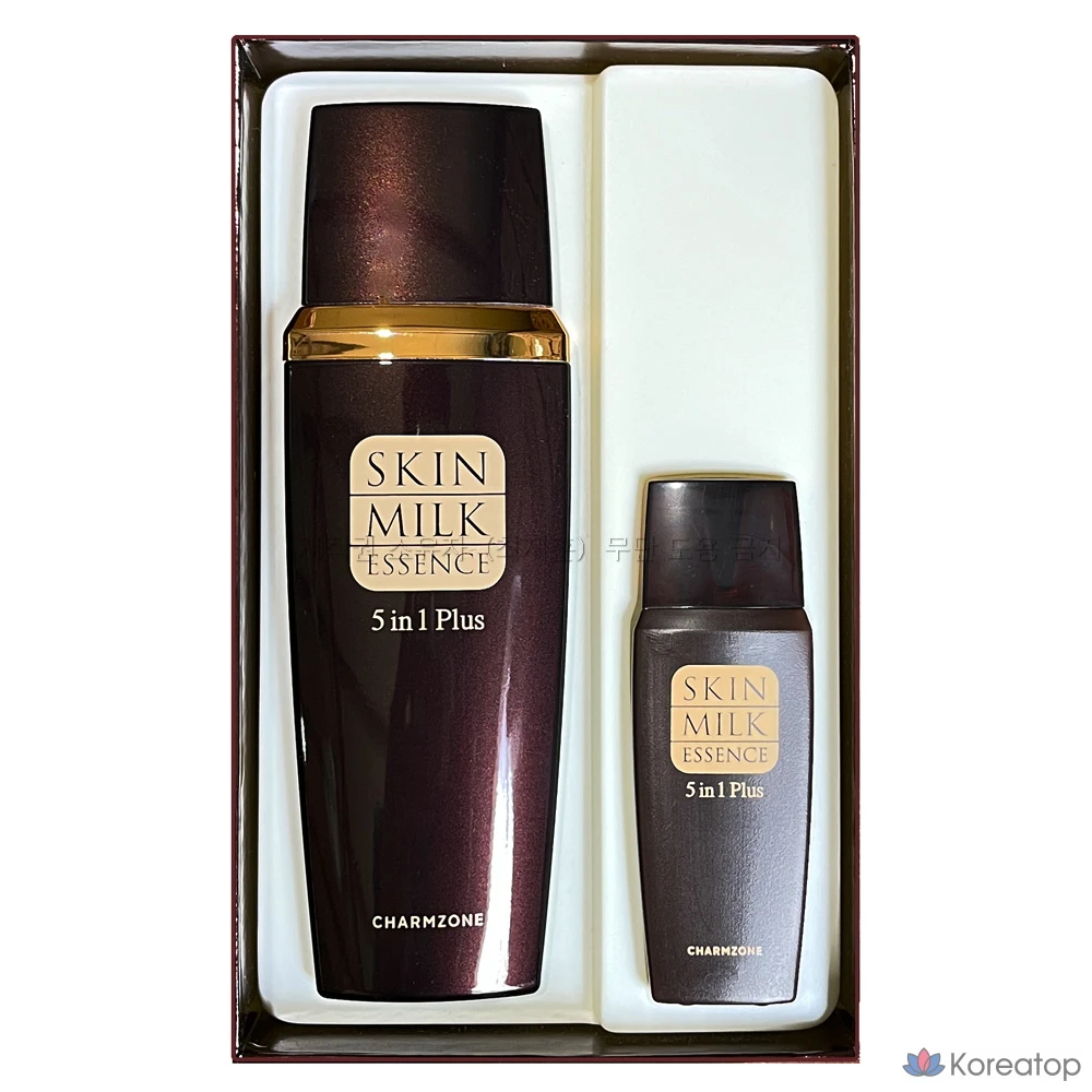 Набор для ухода Charmzone Skin Milk Essence 5 in 1 Plus All-in-One (150 мл + 35 мл), 1 шт.