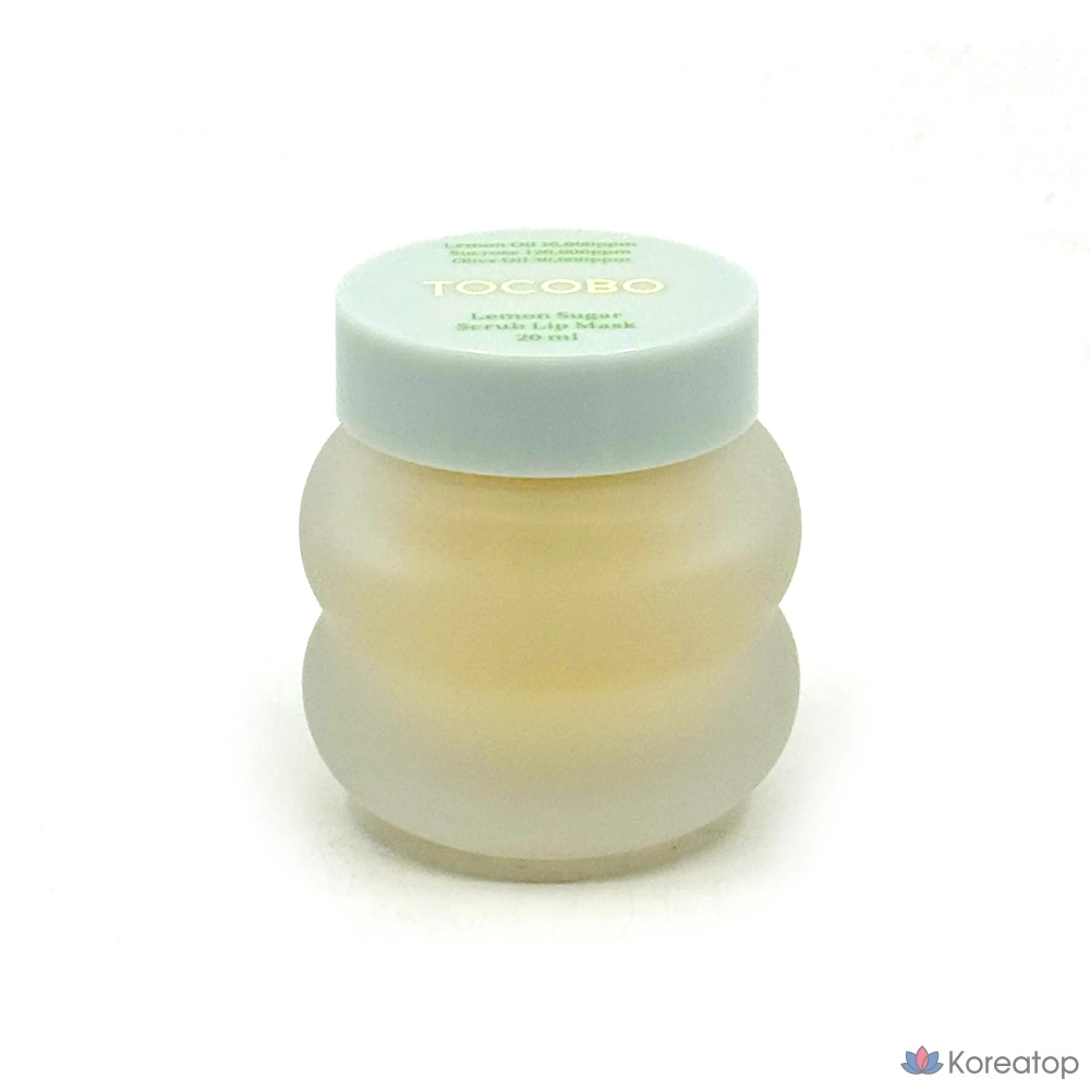 Скраб для губ Tocobo Lemon Sugar Scrub Lip Mask, 20 мл, 1 шт.